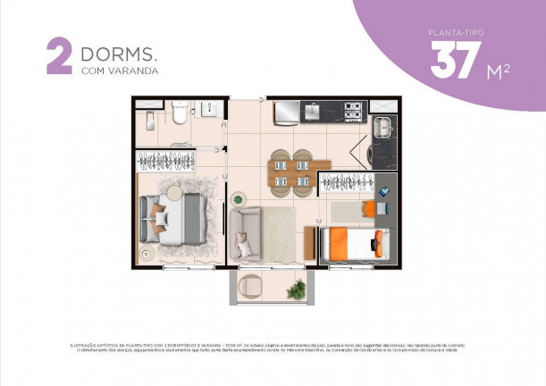 Imagem Apartamento com 2 Quartos à Venda, 49 m² em Santo Amaro - São Paulo Imagem Apartamento com 2 Quartos à Venda, 49 m² em Santo Amaro - São Paulo
