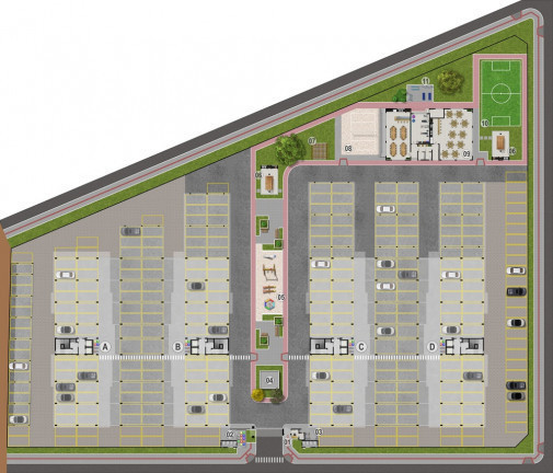 Imagem Apartamento com 2 Quartos à Venda, 53 m² em Santa Augusta - Criciúma Imagem Apartamento com 2 Quartos à Venda, 53 m² em Santa Augusta - Criciúma