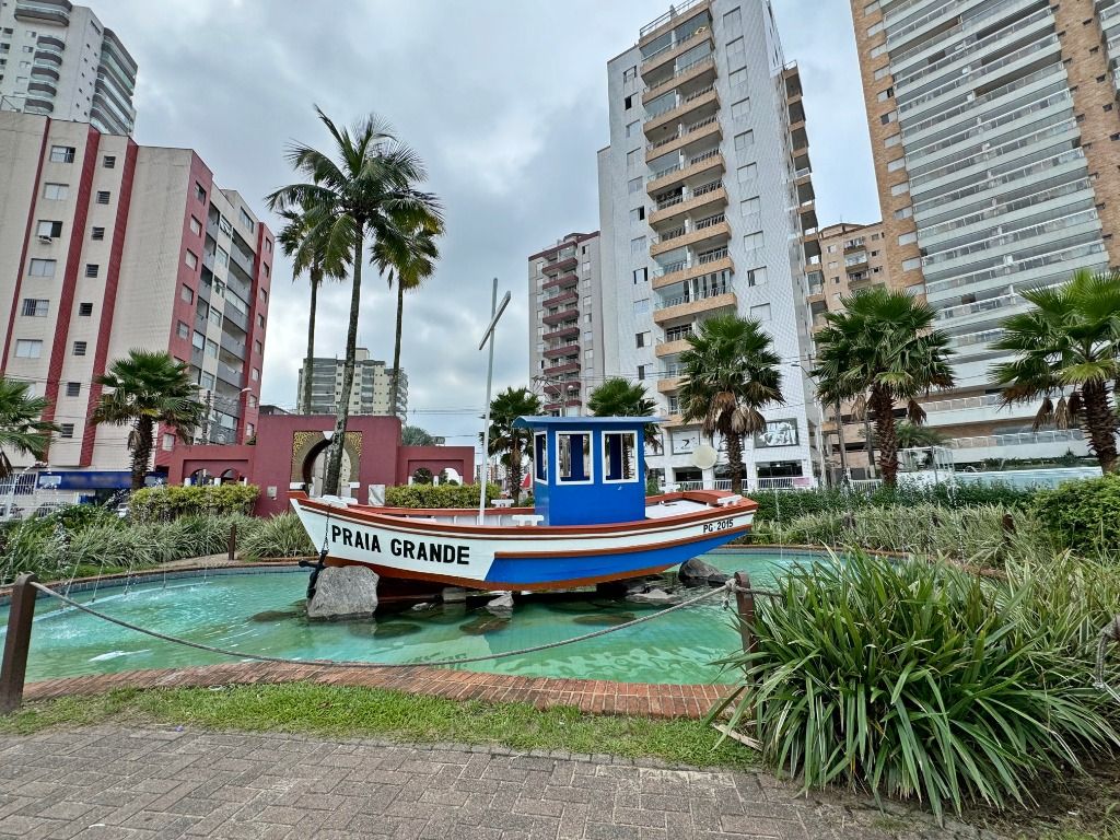 Imagem Apartamento com 1 Quarto à Venda, 55 m² em Guilhermina - Praia Grande