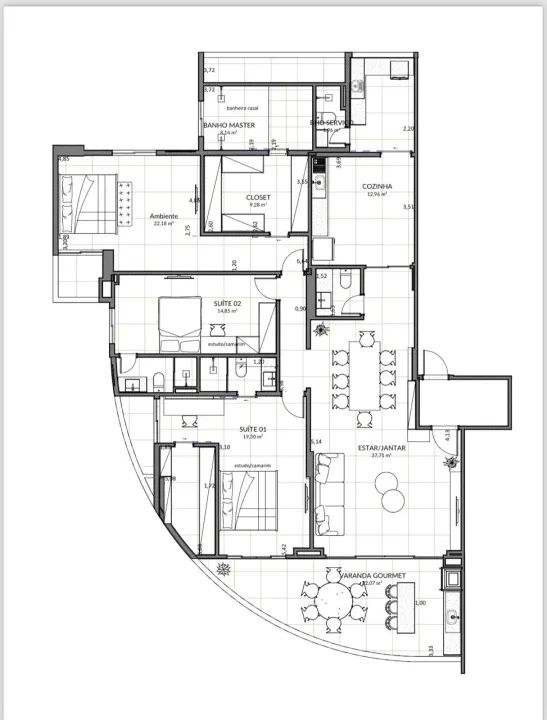 Imagem Apartamento com 3 Quartos à Venda, 200 m² em Nova Marabá - Marabá Imagem Apartamento com 3 Quartos à Venda, 200 m² em Nova Marabá - Marabá