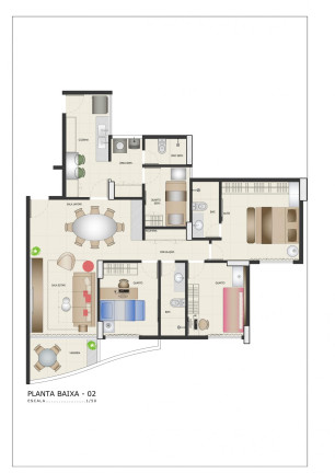 Imagem Apartamento com 3 Quartos à Venda, 97 m² em Boa Viagem - Recife