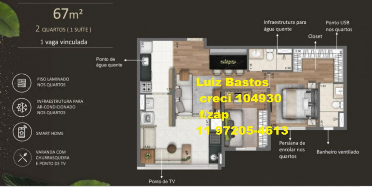 Imagem Apartamento com 3 Quartos à Venda, 84 m² em Parque São Jorge - São Paulo