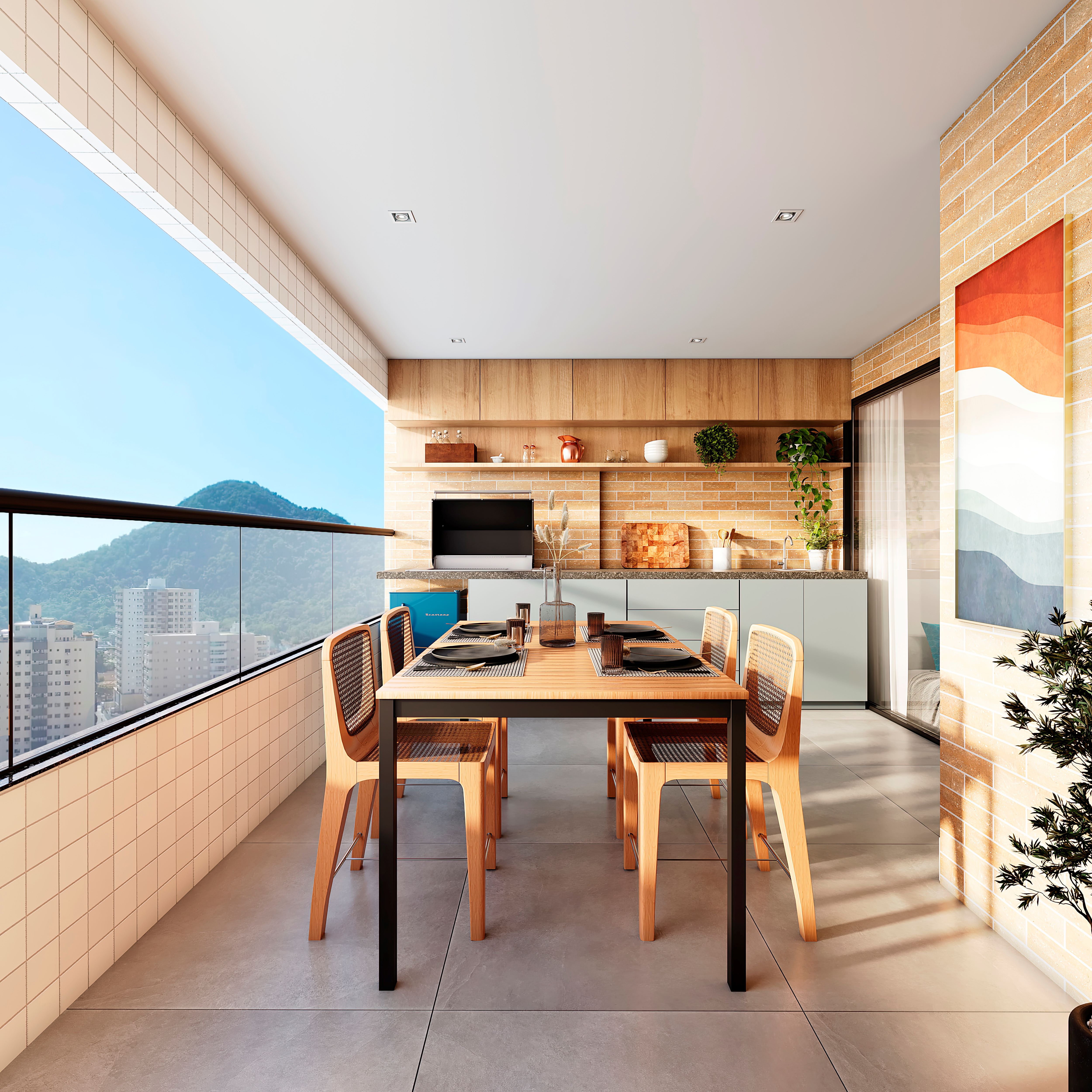 Apartamento com 3 Quartos à Venda, 105 m² em Boqueirão - Praia Grande