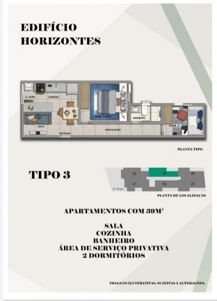 Imagem Apartamento com 2 Quartos à Venda,  em Vila Ré - São Paulo