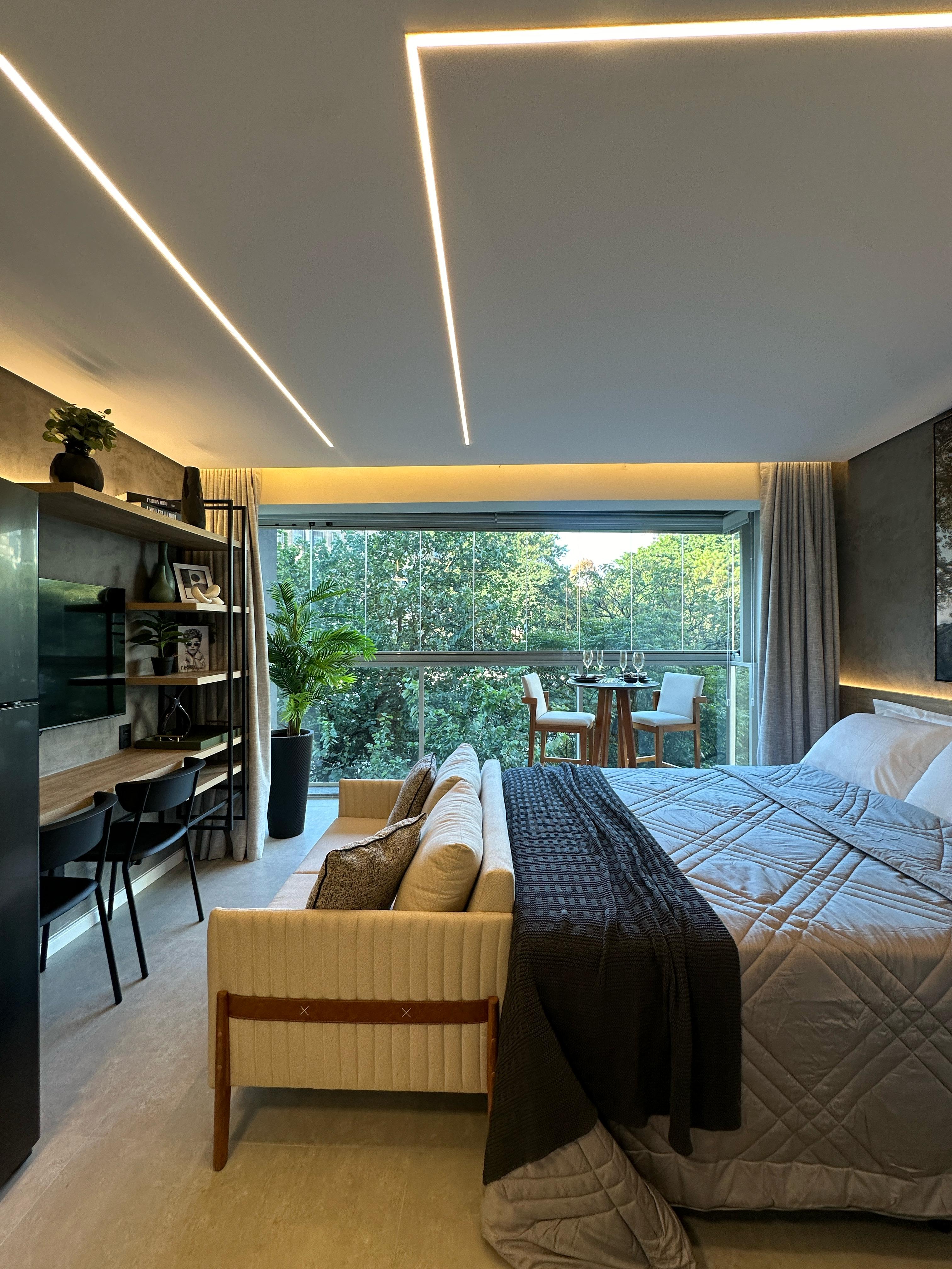 Imagem Apartamento com 1 Quarto para Alugar, 27 m²em Cerqueira César - São Paulo