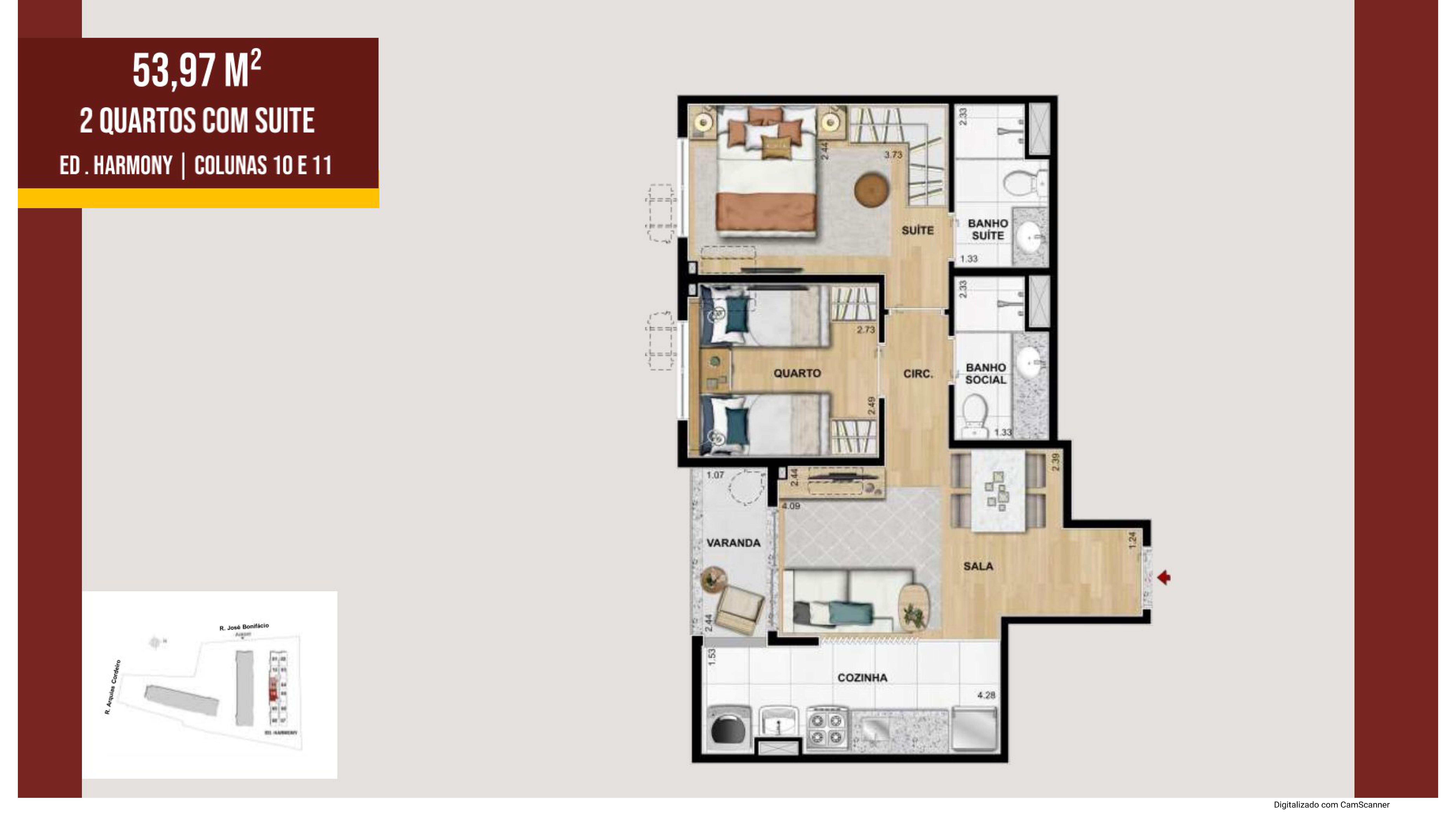 Imagem Apartamento com 2 Quartos à Venda, 54 m² em Todos os Santos - Rio de Janeiro
