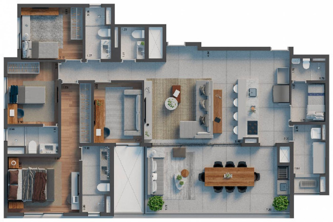 Imagem Apartamento com 4 Quartos à Venda,  em Vila Clementino - São Paulo