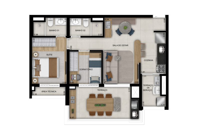 Imagem Apartamento com 2 Quartos à Venda, 70 m²em Chácara Califórnia - São Paulo Imagem Apartamento com 2 Quartos à Venda, 70 m²em Chácara Califórnia - São Paulo