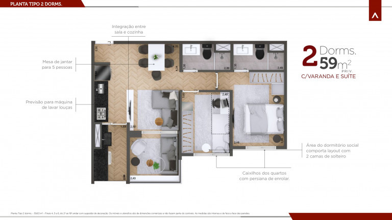 Imagem Apartamento com 2 Quartos à Venda, 59 m² em Parque São Domingos - São Paulo Imagem Apartamento com 2 Quartos à Venda, 59 m² em Parque São Domingos - São Paulo