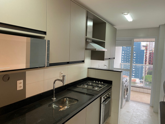 Imagem Apartamento com 1 Quarto para Alugar, 50 m² em Embaré - Santos Imagem Apartamento com 1 Quarto para Alugar, 50 m² em Embaré - Santos