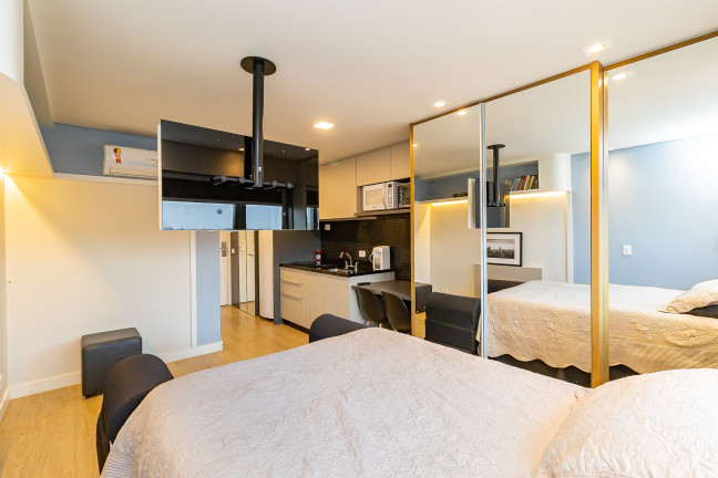 Imagem Studio com 1 Quarto à Venda, 25 m² em Rebouças - Curitiba