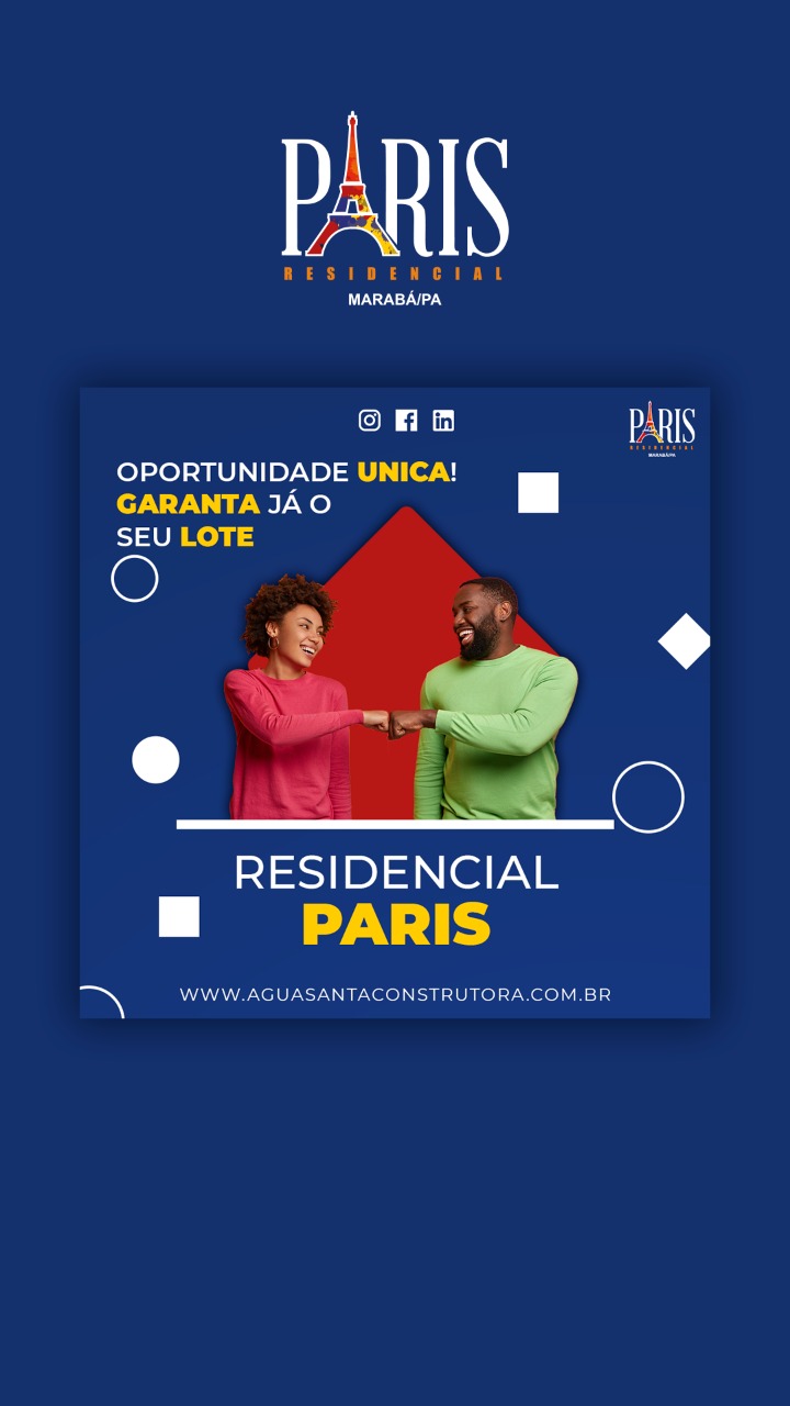 Imagem Terreno à Venda, 200 m²em PARIS - MARABA Imagem Terreno à Venda, 200 m²em PARIS - MARABA