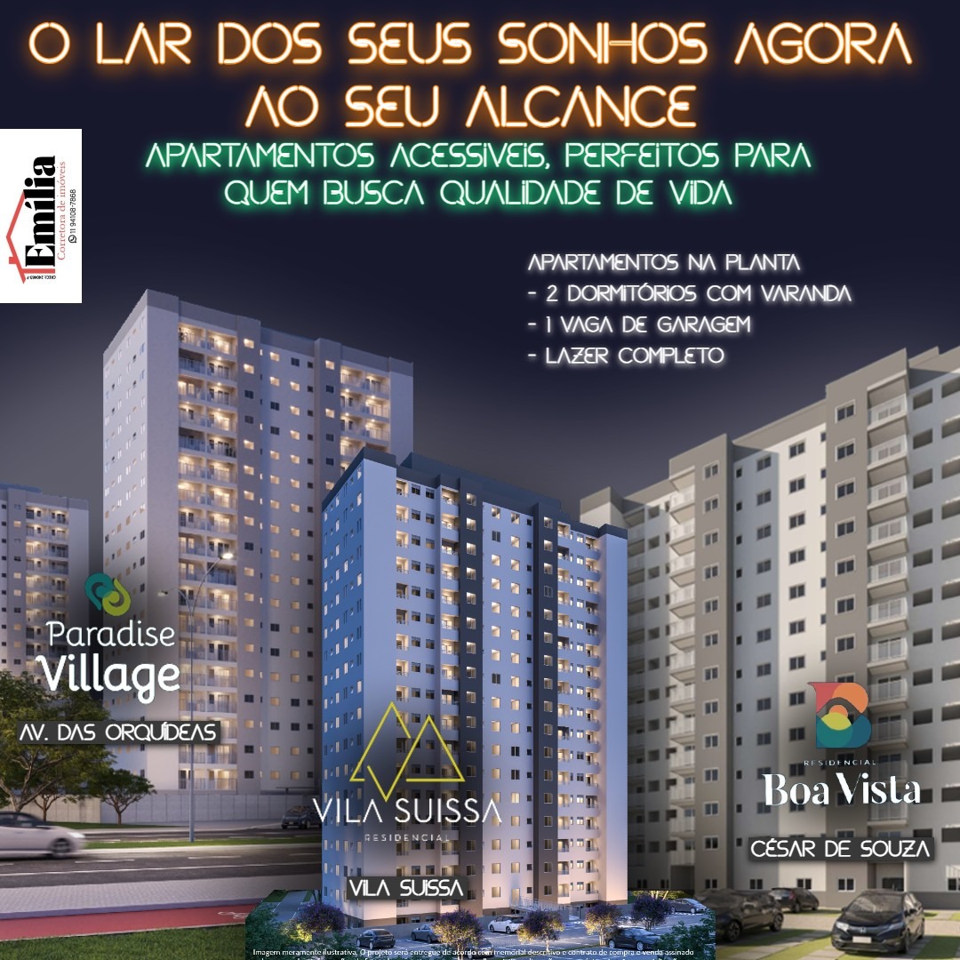 Imagem Apartamento com 2 Quartos à Venda, 44 m² em Vila Suissa - Mogi das Cruzes Imagem Apartamento com 2 Quartos à Venda, 44 m² em Vila Suissa - Mogi das Cruzes