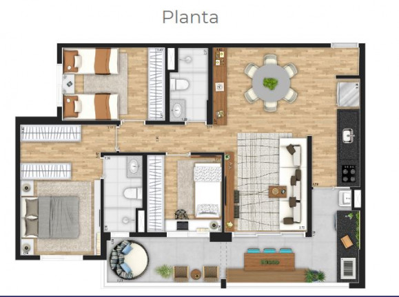 Imagem Apartamento com 3 Quartos à Venda, 80 m² em Planalto Paulista - São Paulo