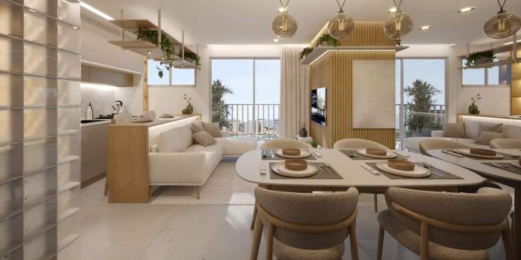 Imagem Apartamento com 2 Quartos à Venda, 45 m² em - Imagem Apartamento com 2 Quartos à Venda, 45 m² em -