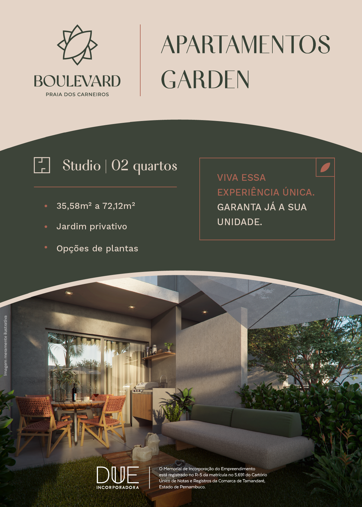 Imagem Apartamento com 2 Quartos à Venda, 51 m²em Praia dos Carneiros - Tamandaré Imagem Apartamento com 2 Quartos à Venda, 51 m²em Praia dos Carneiros - Tamandaré