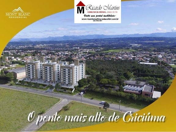 Imagem Apartamento com 2 Quartos à Venda, em Vera Cruz - Criciúma Imagem Apartamento com 2 Quartos à Venda, em Vera Cruz - Criciúma