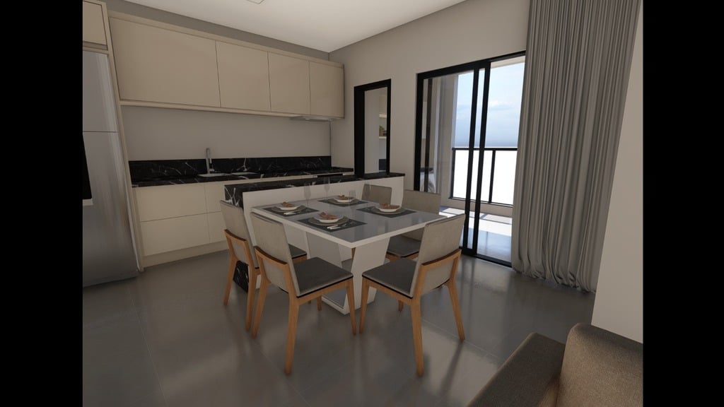 Imagem Apartamento com 2 Quartos à Venda, 58 m²em Boa Vista - Curitiba