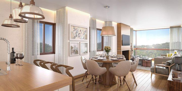 Imagem Apartamento com 2 Quartos à Venda, 84 m² em Centro - Gramado Imagem Apartamento com 2 Quartos à Venda, 84 m² em Centro - Gramado