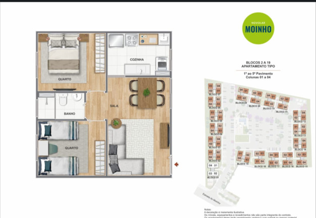 Imagem Apartamento com 2 Quartos à Venda, 44 m² em Campo Grande - Rio de Janeiro Imagem Apartamento com 2 Quartos à Venda, 44 m² em Campo Grande - Rio de Janeiro