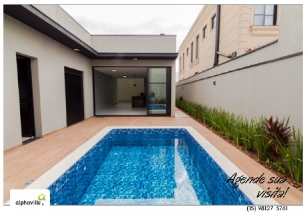 Imagem Casa de Condomínio com 3 Quartos à Venda, 218 m² em Alphaville Nova Esplanada - Votorantim