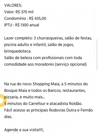 Imagem Apartamento com 3 Quartos à Venda, 70 m² em Jardim Flor da Montanha - Guarulhos