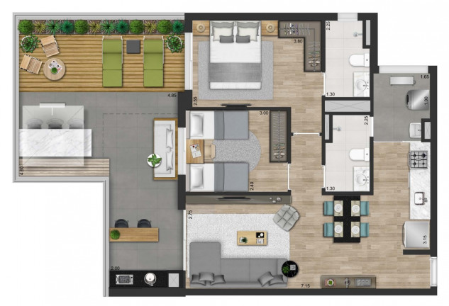 Imagem Apartamento à Venda, 40 m² em Vila Leopoldina - São Paulo