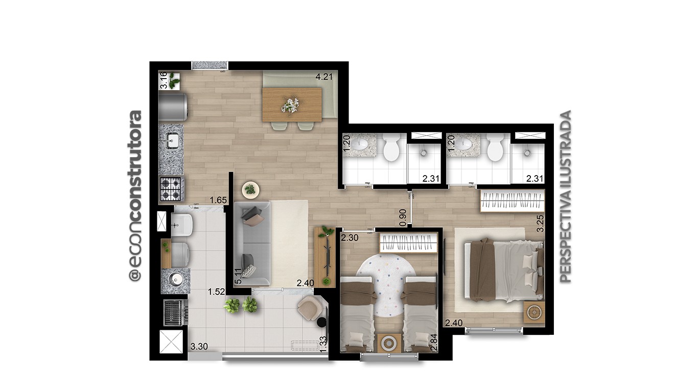 Imagem Apartamento com 2 Quartos à Venda, 49 m² em Chácara Califórnia - São Paulo Imagem Apartamento com 2 Quartos à Venda, 49 m² em Chácara Califórnia - São Paulo