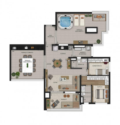Imagem Apartamento com 3 Quartos à Venda, 50 m² em Santo Amaro - São Paulo Imagem Apartamento com 3 Quartos à Venda, 50 m² em Santo Amaro - São Paulo