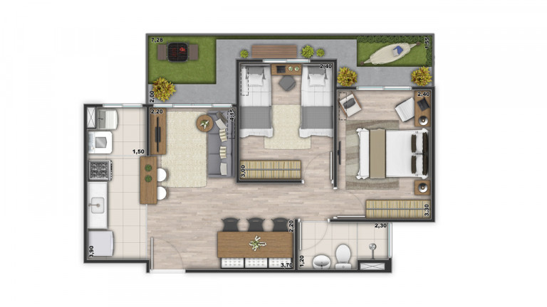 Imagem Apartamento com 2 Quartos à Venda, 53 m² em Pavuna - Rio de Janeiro Imagem Apartamento com 2 Quartos à Venda, 53 m² em Pavuna - Rio de Janeiro