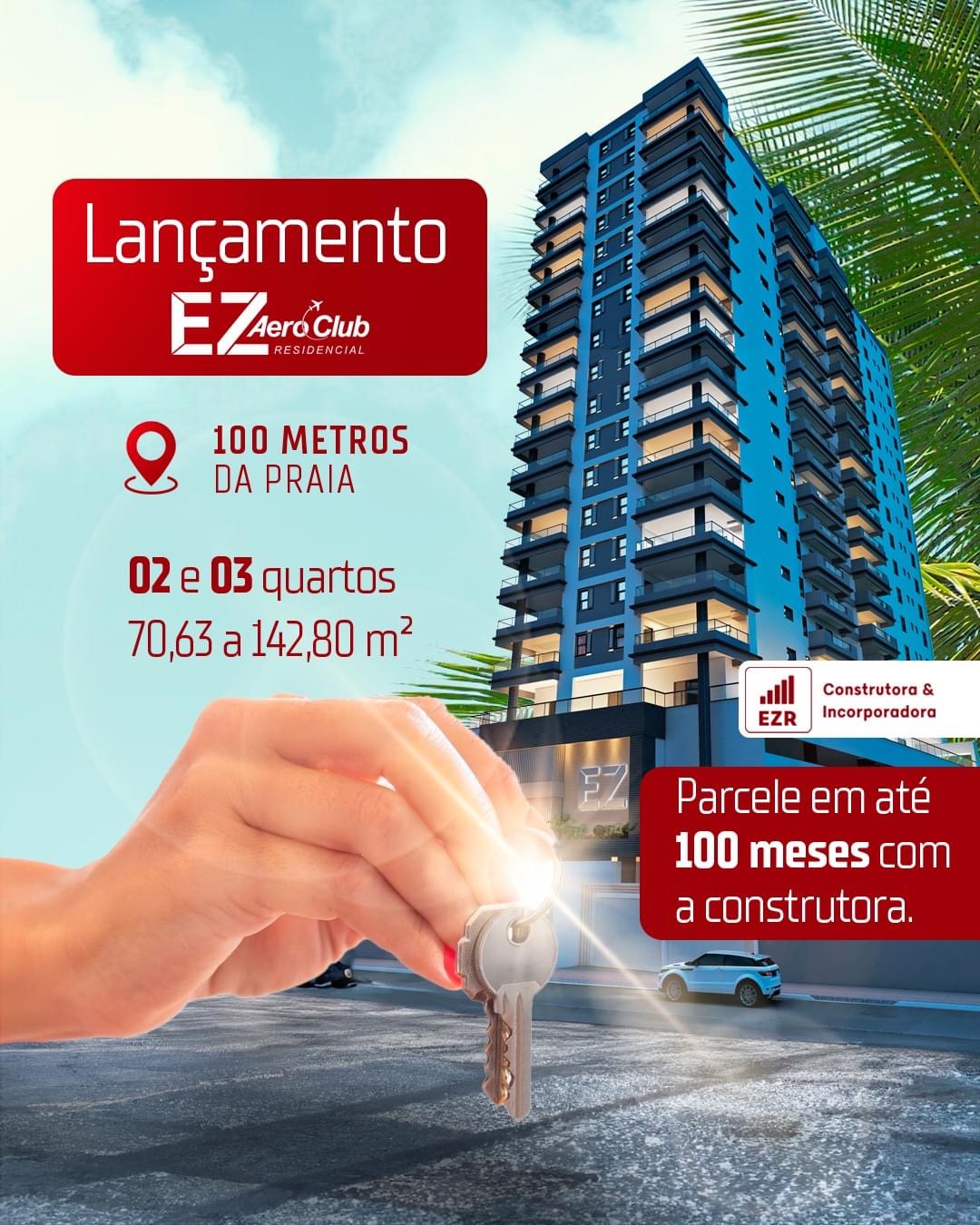 Imagem Apartamento com 2 Quartos à Venda, 70 m²em Aviação - Praia Grande