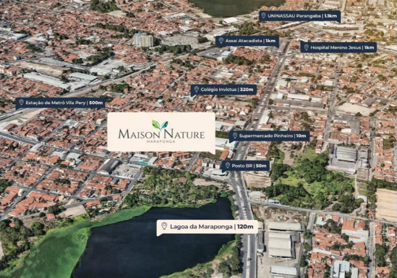 Imagem Apartamento com 2 Quartos à Venda, 46 m²em Maraponga - Fortaleza