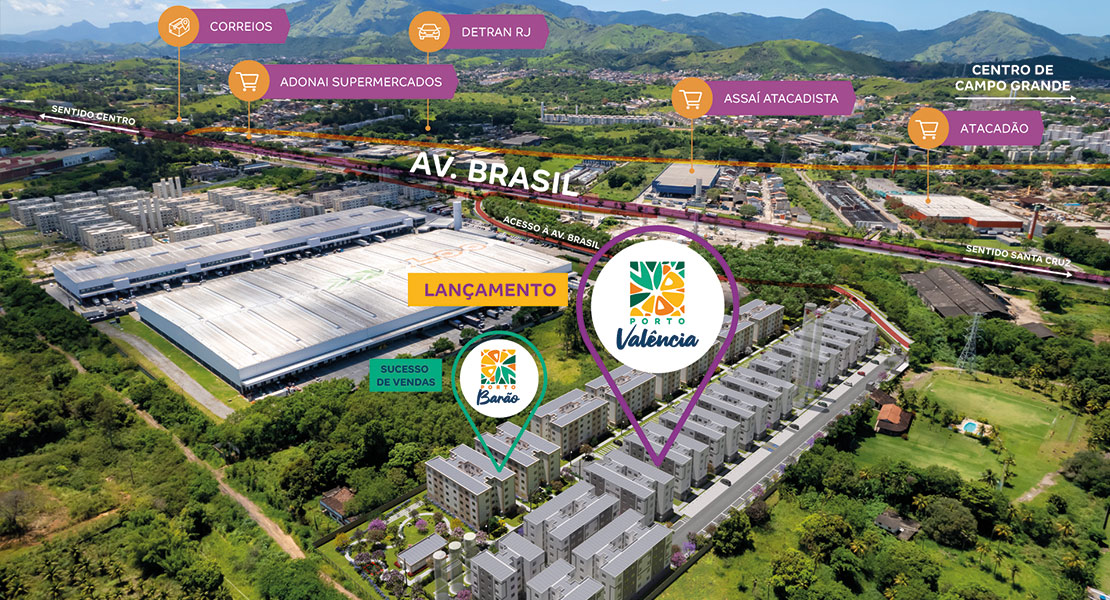 Imagem Apartamento com 2 Quartos à Venda, 41 m² em Campo Grande - Rio de Janeiro