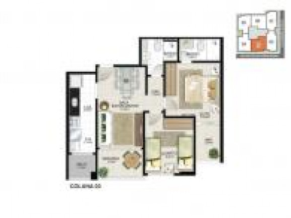 Imagem Apartamento com 2 Quartos à Venda, 68 m² em Praia da Costa - Vila Velha Imagem Apartamento com 2 Quartos à Venda, 68 m² em Praia da Costa - Vila Velha