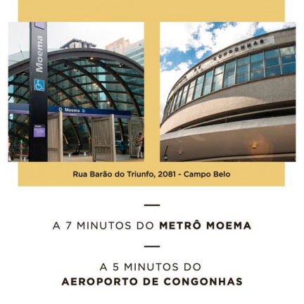 Imagem Apartamento com 2 Quartos à Venda, 73 m² em Brooklin Paulista - São Paulo