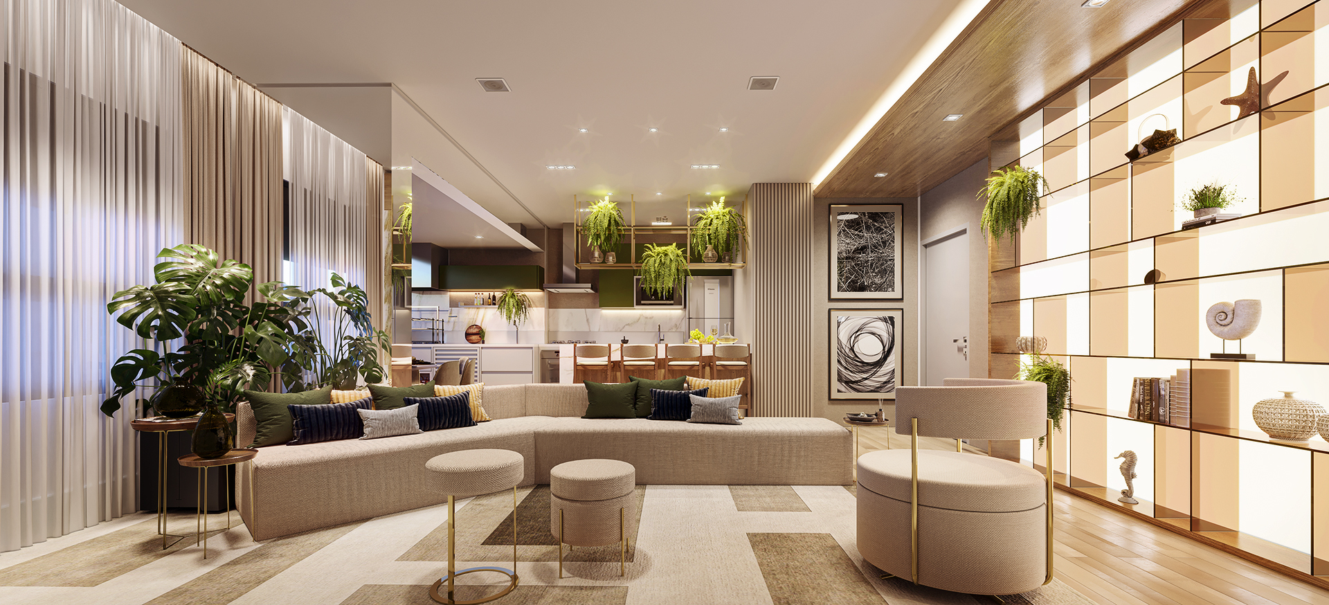 Imagem Apartamento com 2 Quartos à Venda, 74 m² em Alphagran Alphaville - Barueri