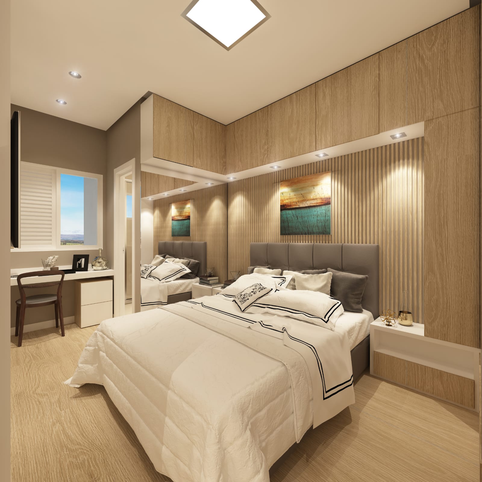 Imagem Apartamento com 3 Quartos à Venda, 65 m²em Parque Residencial Flamboyant - São José dos Campos
