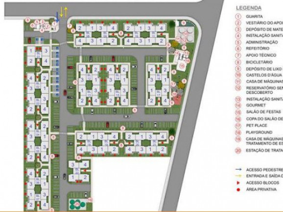 Imagem Apartamento com 2 Quartos à Venda, 41 m² em Santa Cruz - Rio De Janeiro