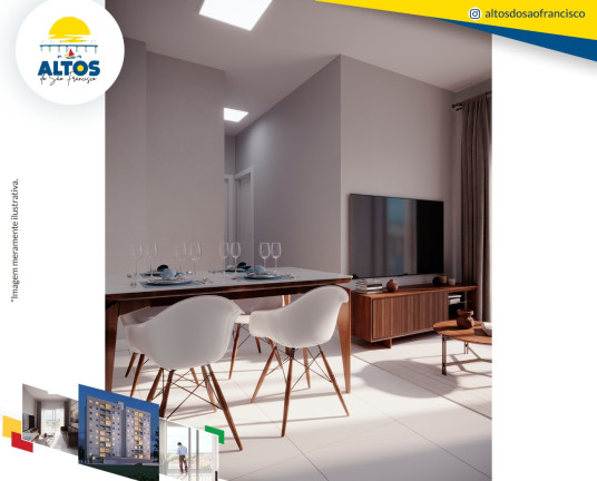Imagem Apartamento com 3 Quartos à Venda, 67 m² em São Francisco - São Luís