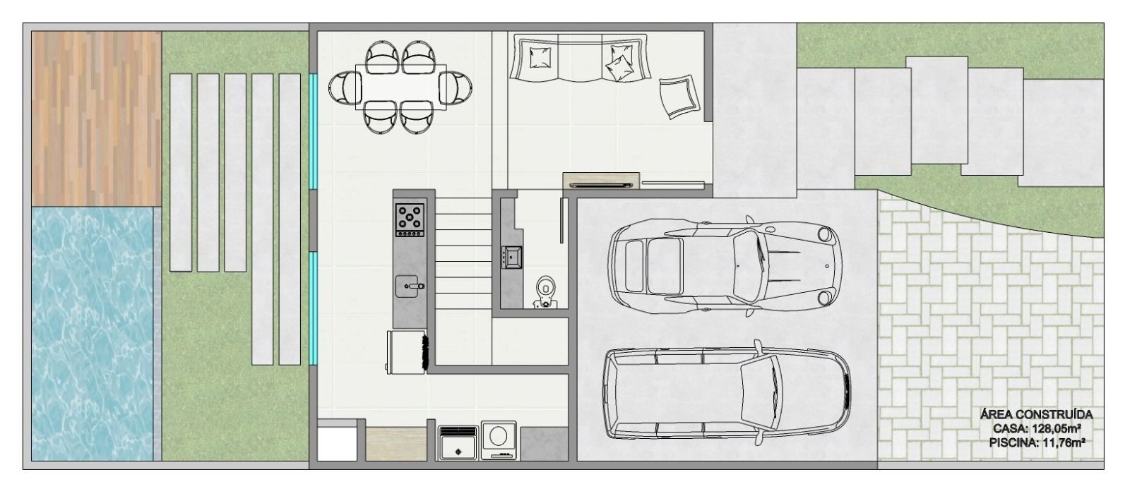 Imagem Casa com 2 Quartos à Venda, 132 m² em São Luiz Gonzaga - Passo Fundo