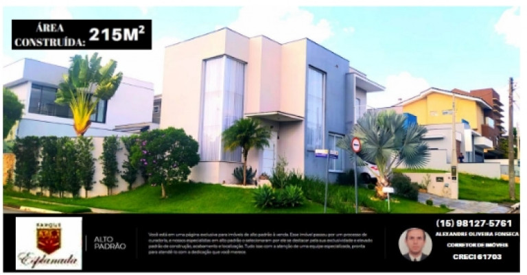Imagem Casa de Condomínio com 3 Quartos à Venda, 215 m² em Parque Esplanada - Votorantim