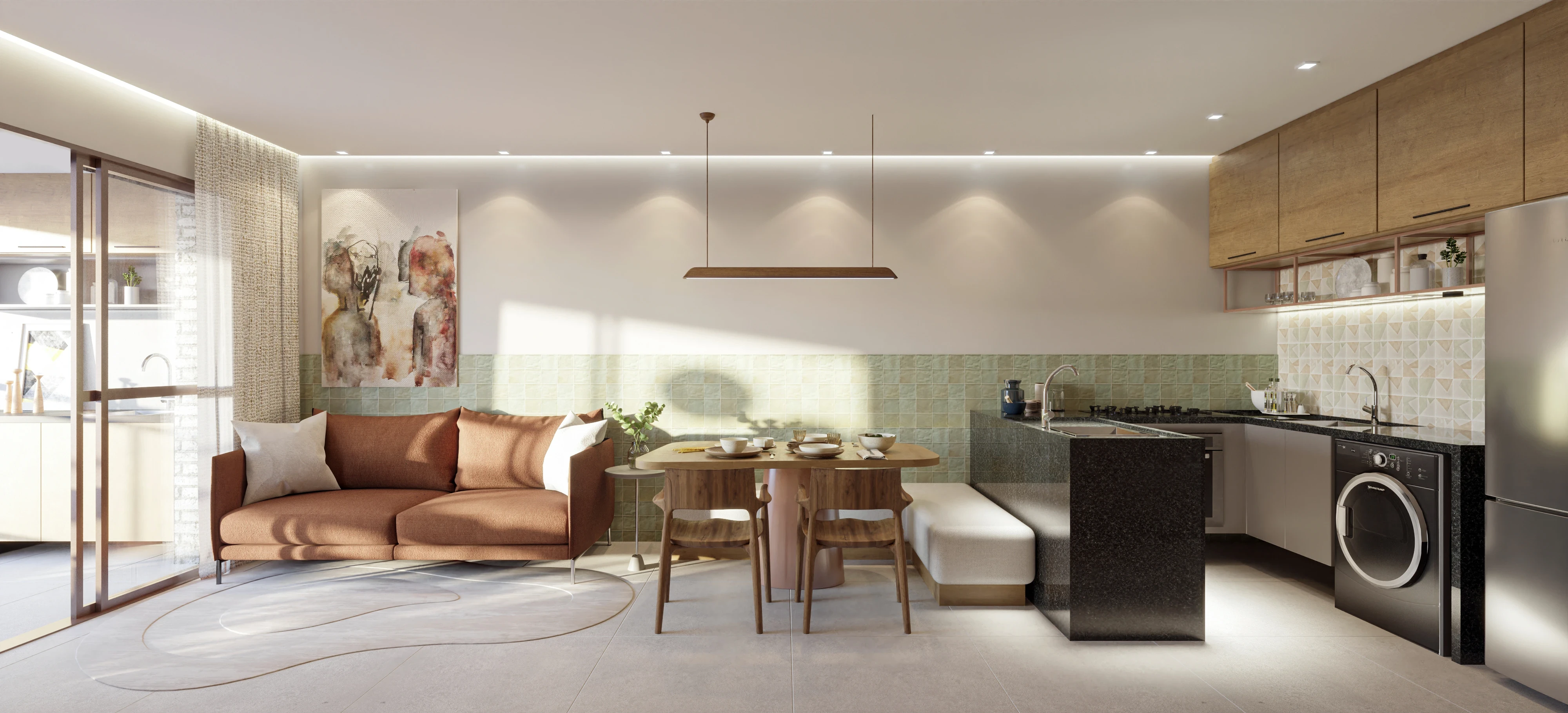 Imagem Apartamento com 2 Quartos à Venda, 67 m² em Porto das Dunas - Aquiraz
