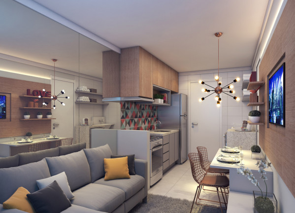 Imagem Apartamento com 1 Quarto à Venda, 31 m² em Parque Maria Helena - São Paulo