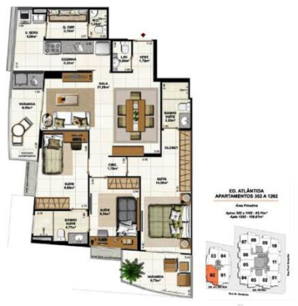 Imagem Apartamento com 2 Quartos à Venda, em Santa Rosa - Niterói Imagem Apartamento com 2 Quartos à Venda, em Santa Rosa - Niterói