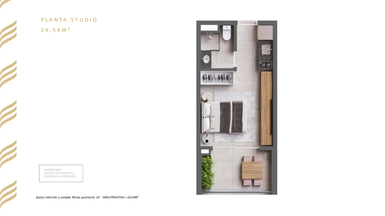 Imagem Apartamento à Venda, 26 m² em Vila Clementino - São Paulo Imagem Apartamento à Venda, 26 m² em Vila Clementino - São Paulo