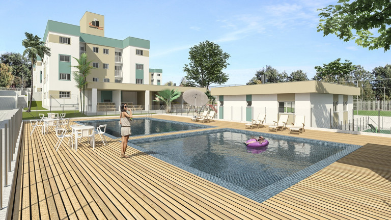 Imagem Apartamento com 2 Quartos à Venda, em Mina União - Criciúma Imagem Apartamento com 2 Quartos à Venda, em Mina União - Criciúma