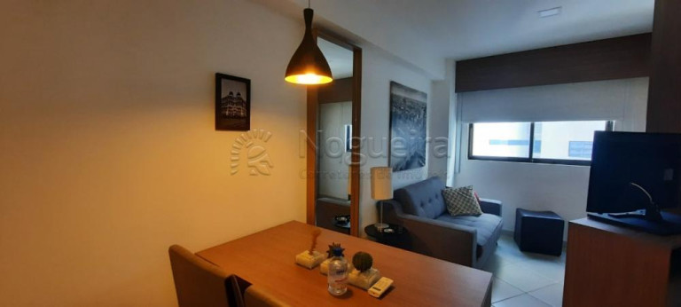 Imagem Apartamento com 1 Quarto para Alugar ou Temporada, 28 m² em Boa Viagem - Recife