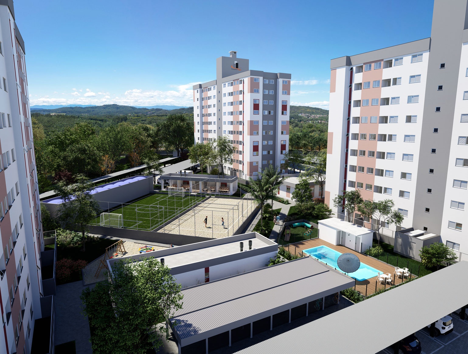 Imagem Apartamento com 2 Quartos à Venda, 54 m² em Linha Batista - Criciúma Imagem Apartamento com 2 Quartos à Venda, 54 m² em Linha Batista - Criciúma