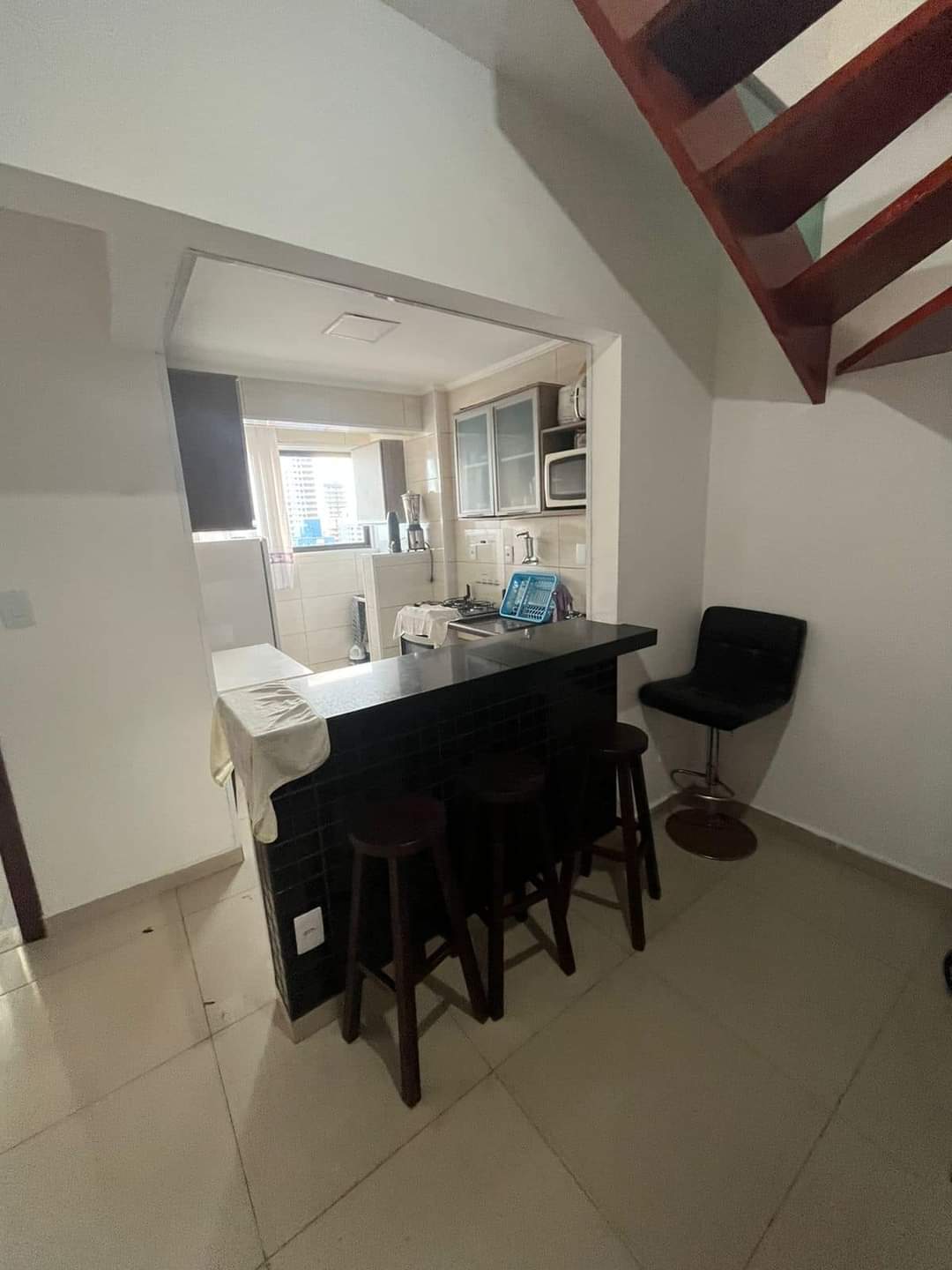 Imagem Cobertura com 1 Quarto à Venda, 84 m² em Maracanã - Praia Grande