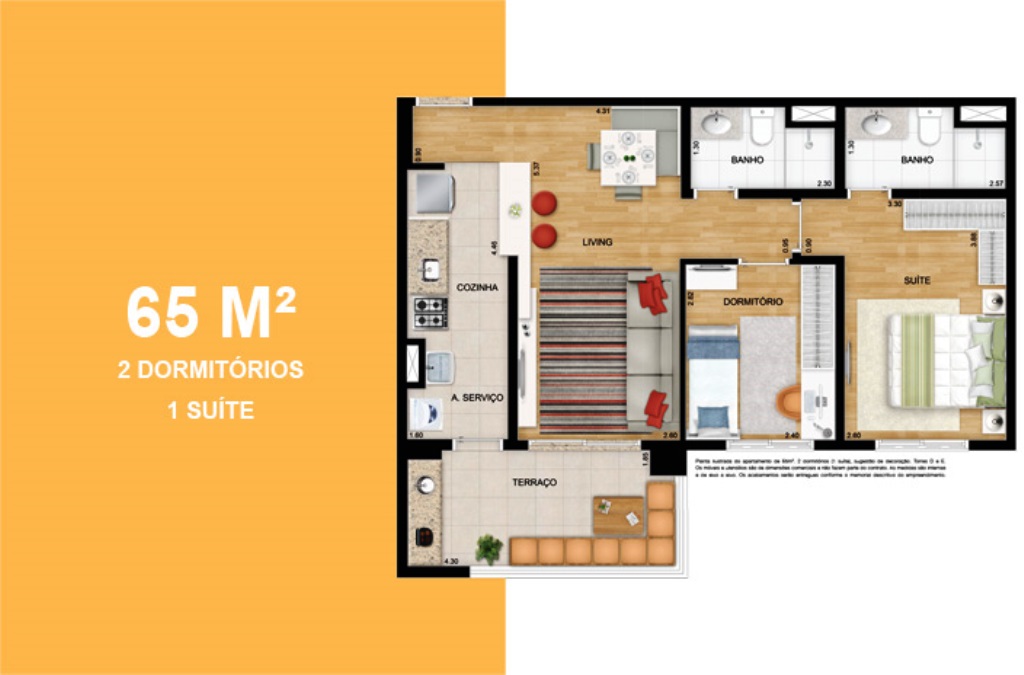 Imagem Apartamento com 2 Quartos à Venda, 65 m² em Centro - Diadema Imagem Apartamento com 2 Quartos à Venda, 65 m² em Centro - Diadema
